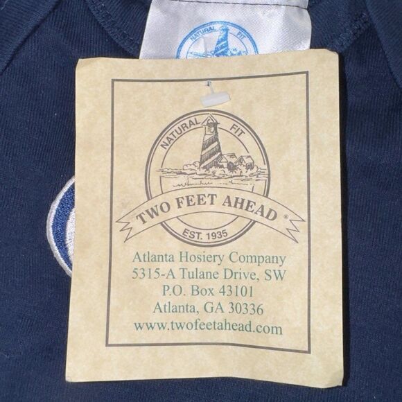 Two Feet Ahead Atlanta Hosiery Company Penn State Baby Bodysuit Newborn - Picture 5 of 5